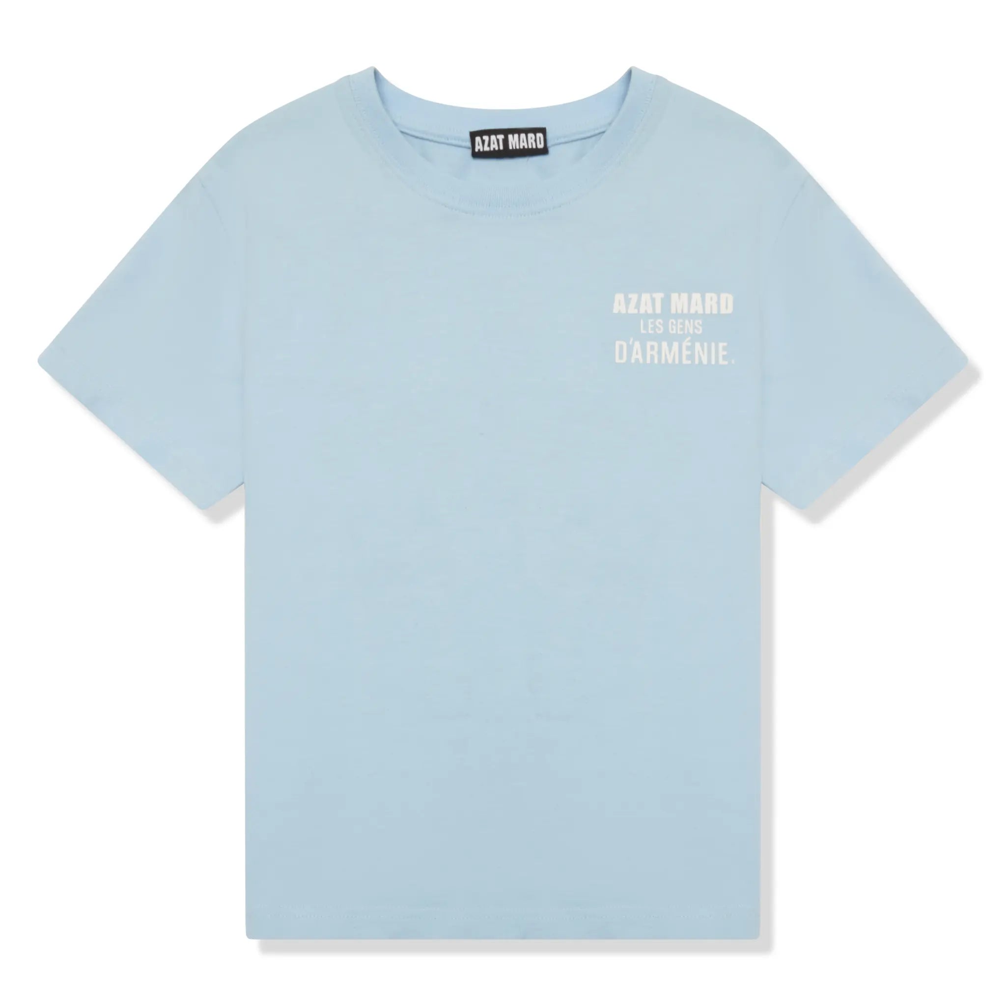 Front View of Preloved - Azat Mard Les Gens Kids Baby Blue T-Shirt